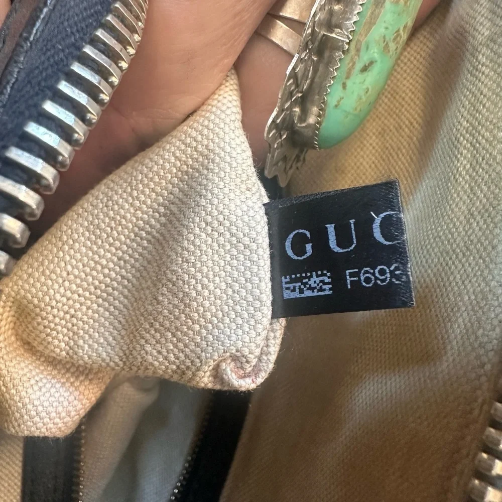 Gucci Blue Diamante Medium Catherine Dome Handle two way Women's Bag with wallet - Picture 14 of 16
